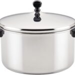 Farberware Classic Series Stainless Steel Stockpot with Lid, 6-Quart Pot