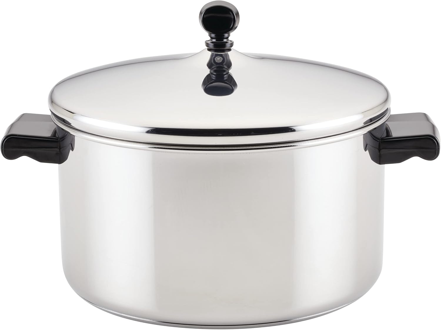 Farberware Classic Series Stainless Steel Stockpot with Lid, 6-Quart Pot Farberware Classic Series Stainless Steel Stockpot with Lid, 6-Quart Pot