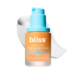 Bliss Vitamin C + Tri-Peptide Face Serum  Stabilized Vitamin C with Collagen-Boosting Peptide  Brightening Serum for Dark Spots, Fine Lines & Firmness  Hyaluronic Acid, Green Tea  1 fl oz