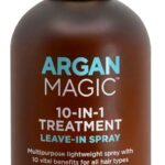 Argan Magic 10 in 1 Hair Treatment & Stylizing Spray  Multipurpose Leave in Spray for all Hair Types | Paraben Free, (8 oz)