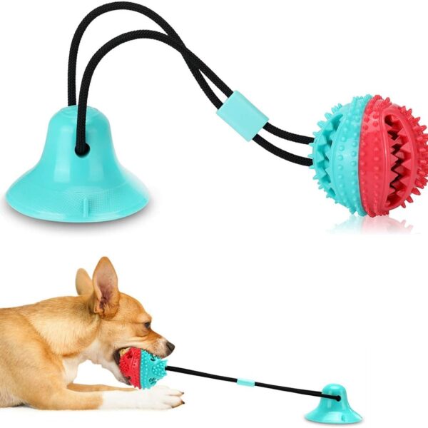 ALLRIER Dog Toys to Keep Them Busy for Boredom,Interactive Dog Toys Tug of War, Mentally Stimulating Toys for Dog, Puppy Teething Puzzle Treat Food Dispensing Ball Toy for Small Medium Dogs
