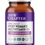 New Chapter Womens Multivitamin 40+, extra B6 & B12, Biotin for Hair Growth, D3, Vit C, Zinc for Immune & Stress Support, Gentle on an Empty Stomach, One Daily, Non-GMO, Gluten-Free, 48 Tablets