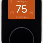 Wyze Programmable Smart WiFi Thermostat for Home with App Control, Energy Saving, Easy Installation, Works with Alexa and Google Assistant, Black