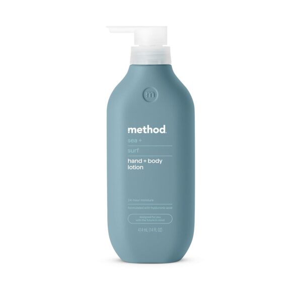 Method Body Lotion, Sea + Surf, 14 oz, 24 Hours of Moisture, 14 oz