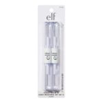e.l.f. Clear Lash & Brow Mascara Gel, Dual-Sided Flexible Hold, Long-Lasting Clear Formula for Natural-Looking Brows & Defined Lashes