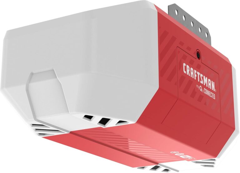 Craftsman 3/4 HP myQ Ultra-Quiet Smart Belt Drive 2-Light System Garage Door Opener with Wi-Fi and Battery Backup