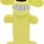 Multipet Original Loofa Dog Plush Toy - Squeaky Toy for All Dogs - Extra Soft Plush - Stuffed Animal Dog Toys for Playing (1 Count, 6, Random Color Surprise)