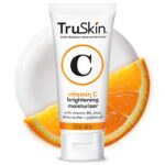 TruSkin Vitamin C Face Cream - Brightening & Hydrating Daily Moisturizer with Vitamin E, B5, Jojoba Oil & Green Tea - Smooth, Radiant-Looking Skin, 2 Fl Oz