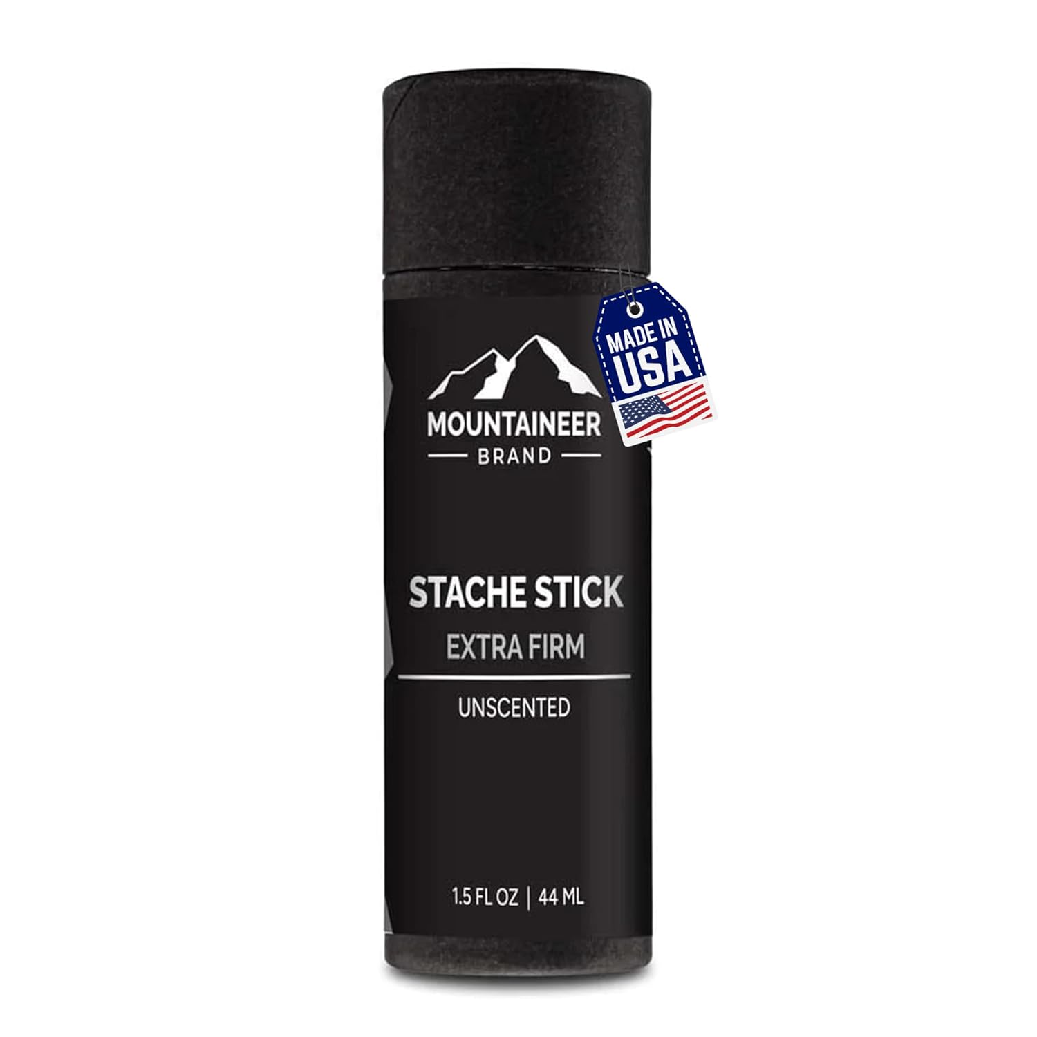 Mountaineer Brand Stache Stick | Mustache Wax for Men | 100% Natural Beeswax and Plant Based Oils | Grooming Beard Moustache Wax | Smooth, Condition, Styling Balm | Extra Firm Hold 1.5oz Mountaineer Brand Stache Stick | Mustache Wax for Men | 100% Natural Beeswax and Plant Based Oils | Grooming Beard Moustache Wax | Smooth, Condition, Styling Balm | Extra Firm Hold 1.5oz