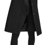 Kenneth Cole Women's Notch Collar Fly Front Single Breasted Topcoat