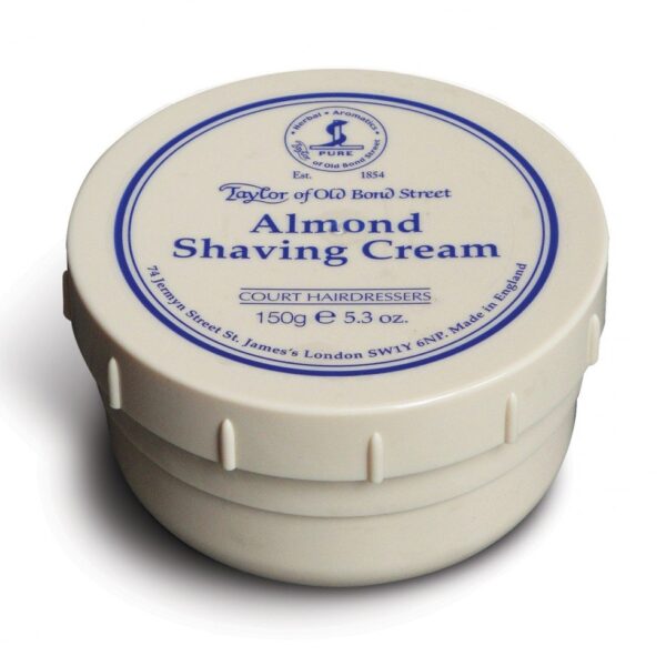 Taylor of Old Bond Street, Almond Shaving Cream Bowl, 5.3 Ounce