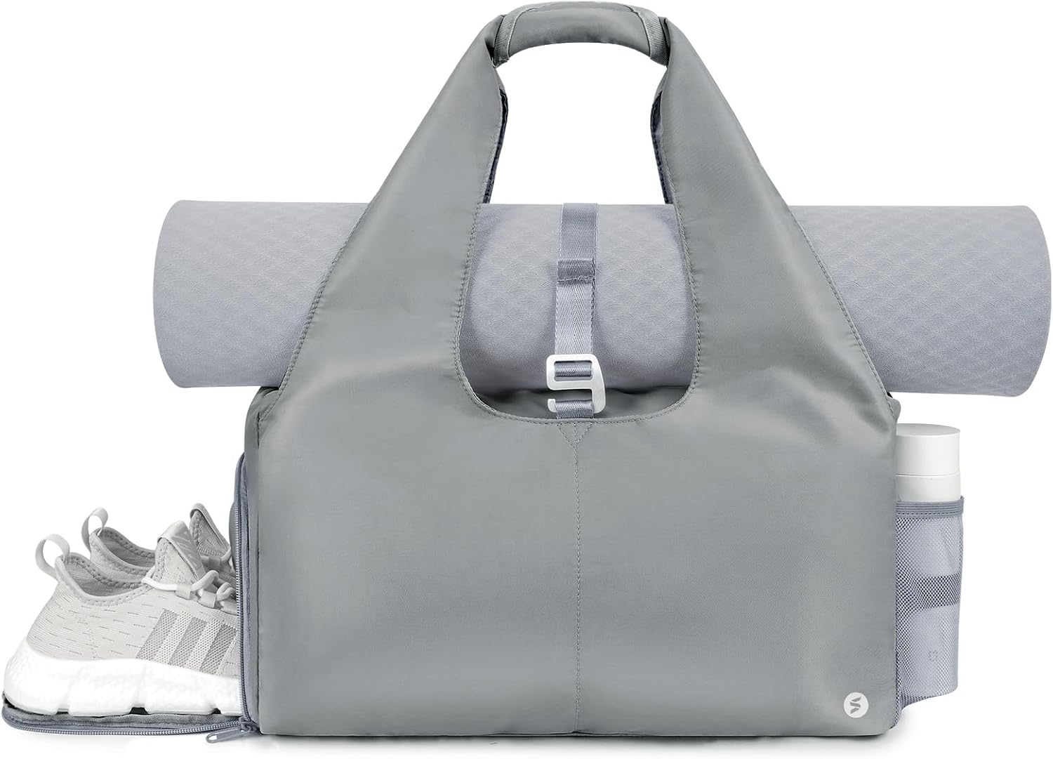 sportsnew Yoga Gym Bags for Women with Shoes Compartment & Wet Dry Storage Pockets & Adjustable Yoga Mat Holder, Patent Pending sportsnew Yoga Gym Bags for Women with Shoes Compartment & Wet Dry Storage Pockets & Adjustable Yoga Mat Holder, Patent Pending