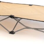 Carlson Pet Products Large Portable Pup Travel Pet Bed, Tan