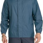 33,000ft Packable Rain Jacket Men's Lightweight Waterproof Rain Shell Jacket Raincoat with Hood for Golf Cycling Windbreaker