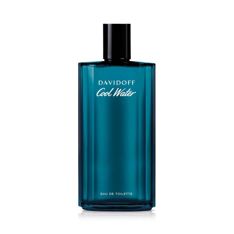Davidoff Cool Water Eau de Toilette  Aromatic Men's Cologne  With Notes of Coriander, Mint, Lavender & Amber  Long Lasting Fragrance
