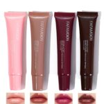 Baorder 4 Colors Hydrating Lip Gloss Set,Glitter Glossy Plumping Lip Glow Oil,High Shine Glass Finish Lip Jam,Shiny Jelly Liquid Lipstick For Women And Girls