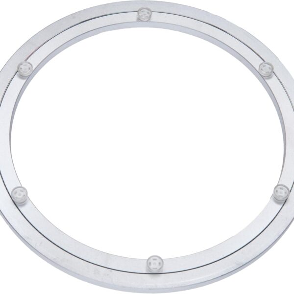 Aluminum Heavy Duty Lazy Susan Rotating Turntable Bearing Swivel Plate Hardware for Dining-Table (14 inch)