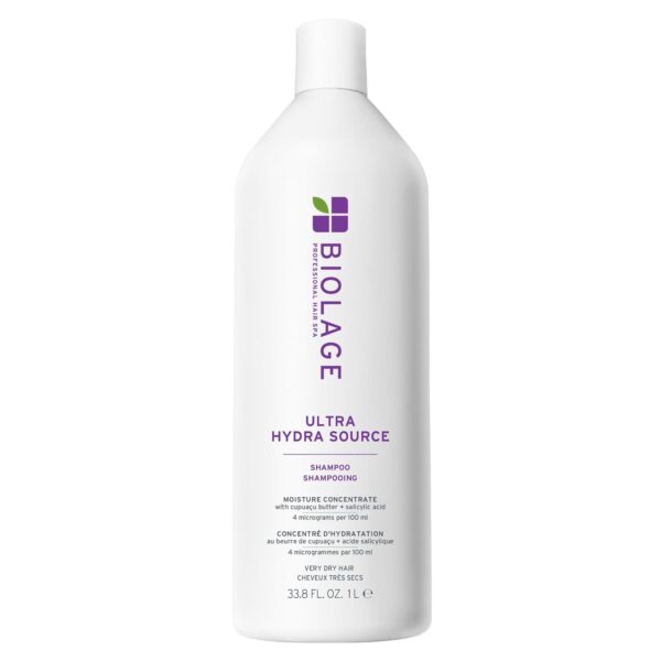Biolage Ultra Hydra Source Shampoo - Deeply Moisturizes & Conditions Very Dry Hair, For Thick Hair