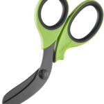 XSHEAR 7.5 Extreme Duty Trauma Shears. Tough and Durable Medical Scissors for the Paramedic, EMT, Nurse or any Emergency Healthcare Provider - Green/Gray