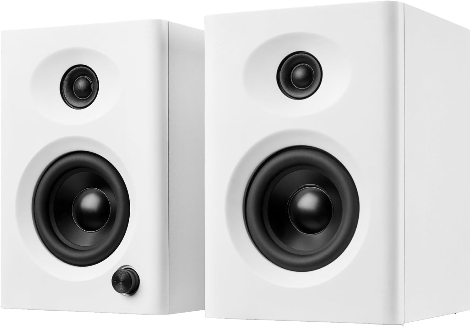 Computer Speakers for Desktop PC, 60W Bluetooth Surround Sound Speakers with Bass, Compact Powered Bookshelf Speakers for Office, Monitors, Laptop, Gaming, TV, Gifts (White, Pair) Computer Speakers for Desktop PC, 60W Bluetooth Surround Sound Speakers with Bass, Compact Powered Bookshelf Speakers for Office, Monitors, Laptop, Gaming, TV, Gifts (White, Pair)