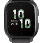 Garmin Venu Sq 2 GPS Smartwatch - AMOLED Display, All-Day Health Monitoring, Long Battery Life, Activity & Heart Rate Tracker, Slate and Shadow Gray
