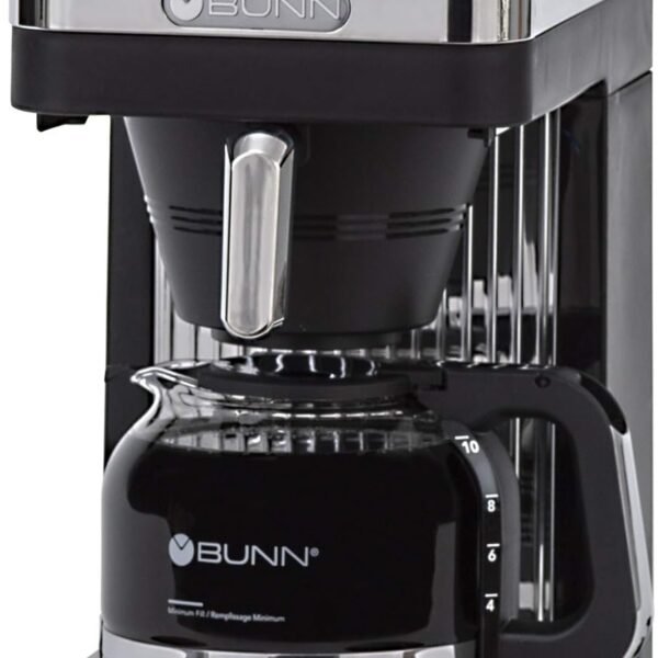 BUNN CSB2B Speed Brew Elite 10-Cup Coffee Maker, Black/SST