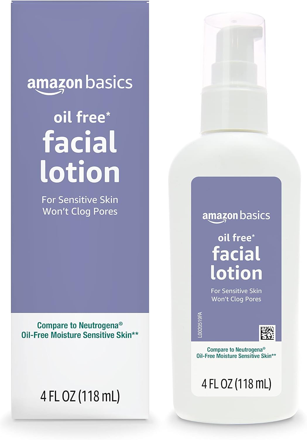 Amazon Basics Oil-free Facial Moisturizer for Sensitive Skin, Fragrance Free, Non-Comedogenic, 4 Fluid Ounce (Previously Solimo) Amazon Basics Oil-free Facial Moisturizer for Sensitive Skin, Fragrance Free, Non-Comedogenic, 4 Fluid Ounce (Previously Solimo)