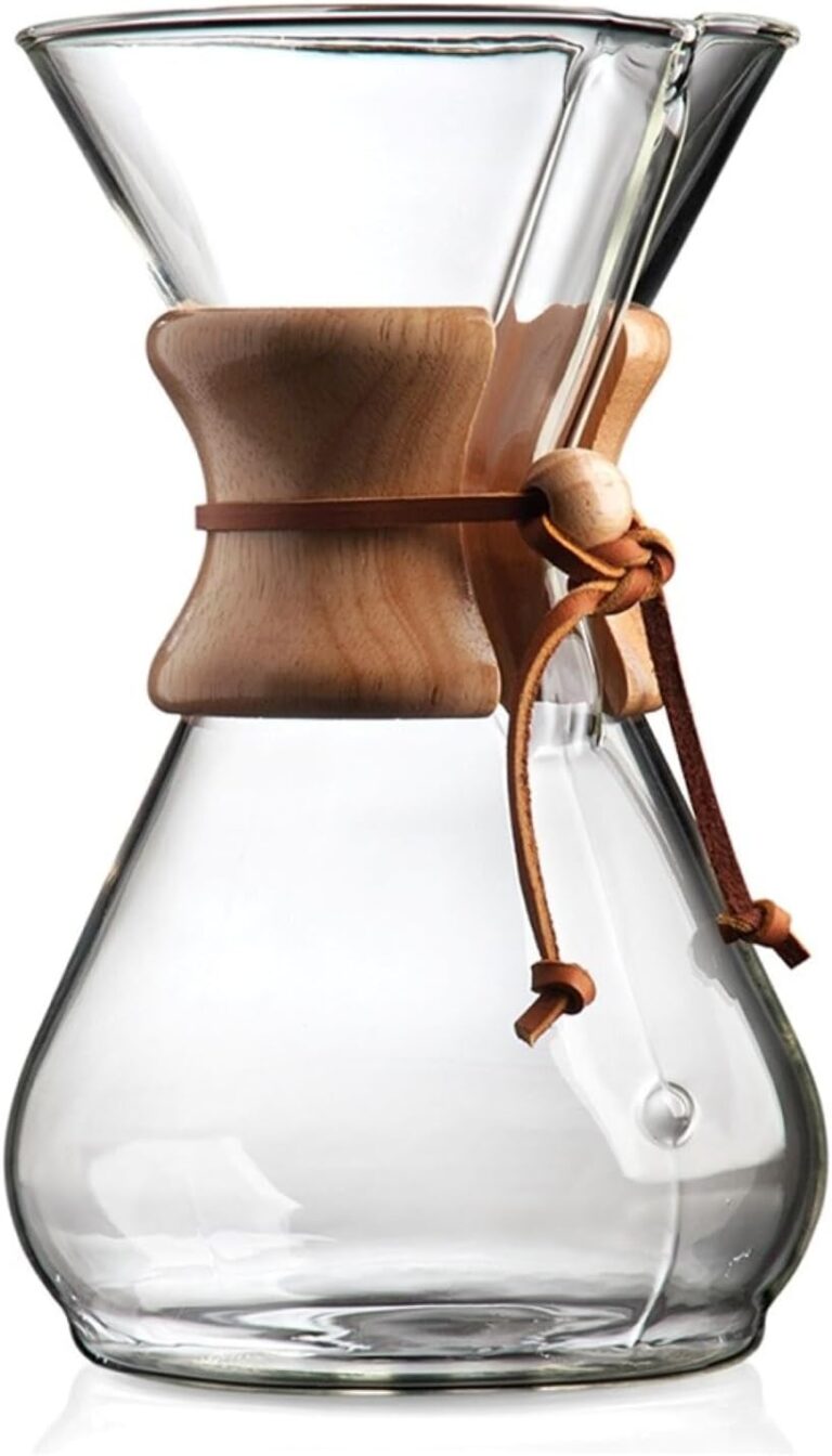 Chemex Pour-Over Glass Coffeemaker - Classic Series - 10-Cup - Exclusive Packaging