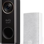 eufy Security Video Doorbell (Wired) S330 with Chime, Dual Cam, Delivery Guard, Security Camera, 2K with HDR, No Monthly Fee, 16-24V, 30VA, homebase NOT Supported, Motion Only Alert