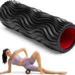 Foam Roller High-Density Exercise Roller, Deep Tissue Muscle Massage, Stretching, Relieves Muscles, Improves Mobility, Fitness Roller for Pilates, Yoga, Ideal for Athletes, Beginners & Recovery