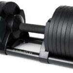 Adjustable Dumbbell (Single) 5-40/80lb, 5lb Increments, for Home Gym Fitness - Upto 20 weight settings
