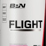 BARE PERFORMANCE NUTRITION BPN Flight Pre Workout, Supports Energy and Mental Focus, Improved Endurance & Muscle Pumps with CarnoSyn Beta Alanine, Pink Lemonade, 30 Servings