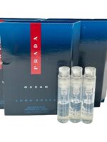 Prada OCEAN Luna Rossa EDT Sample Perfume Men Spray MINI SMALL Travel Size 1.2 ML / 0.04 – set of 3