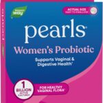 Nature's Way Women's Probiotic Pearls, Supports Vaginal and Digestive Health*, 1 Billion Live Cultures, Protects Against Occasional Bloating & Constipation*, Easy-to-Swallow Softgels, 30 Count