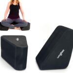 Ungloo Supportive Yoga Block Wedges for Seated Meditation  Elevates Knees, Reduces Hip Pressure, and Improves Cross-Legged Posture