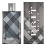 Burberry Brit Eau de Toilette Woody Men’s Cologne With Notes of Cedarwood, Green Mandarin, Wild Rose & Tonka Bean Long Lasting Fragrance