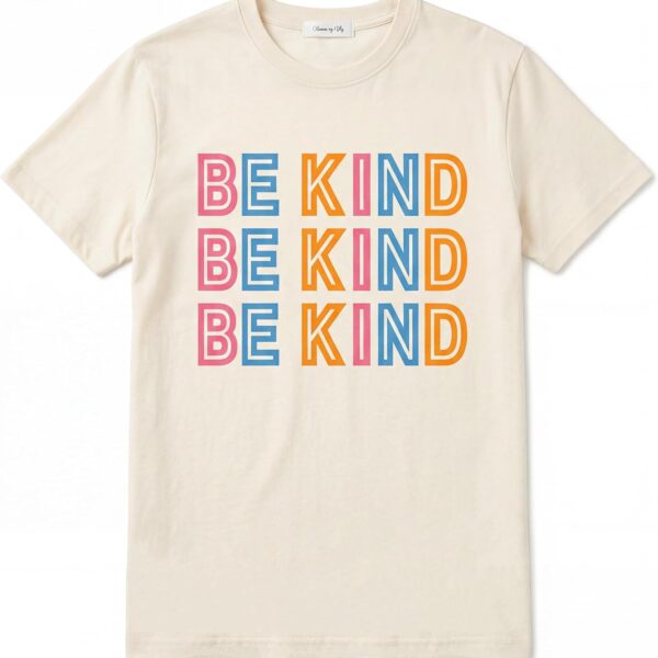 Blooming Jelly Womens Be Kind Shirt Short Sleeve Graphic Tees Loose Fit Tshirts Cute Casual Summer Tops Funny Teacher Outfits