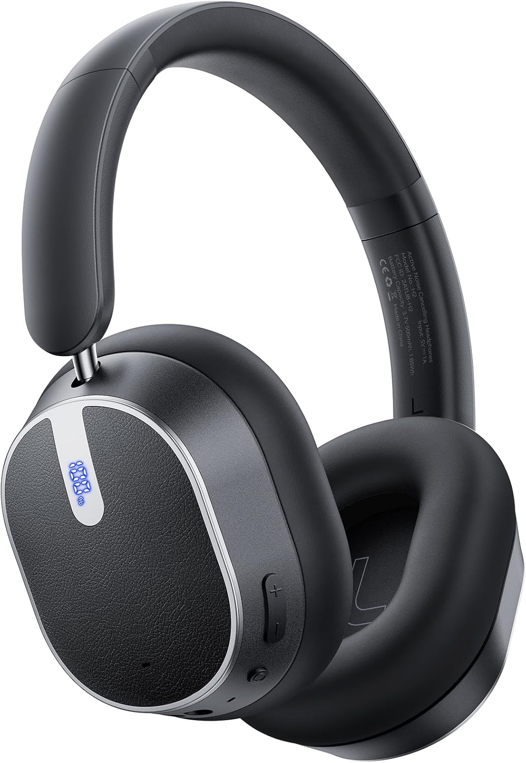 bmani Hybrid Active Noise Cancelling Headphones,120H Playtime Wireless Headphones Bluetooth 6.0 with Power Display, 6-Mic ENC Calls, 360 Spatial Audio Over Ear Headphones Headset for Travel Game bmani Hybrid Active Noise Cancelling Headphones,120H Playtime Wireless Headphones Bluetooth 6.0 with Power Display, 6-Mic ENC Calls, 360 Spatial Audio Over Ear Headphones Headset for Travel Game