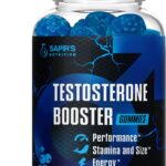 Testosterone Booster Gummies, Male Enhancing Supplement, Add 2 in Enlargement Gummies for Men , Male Enhancement Chews Energy, Strength, Stamina, Endurance, Performance, Natural Blue Berry Chews