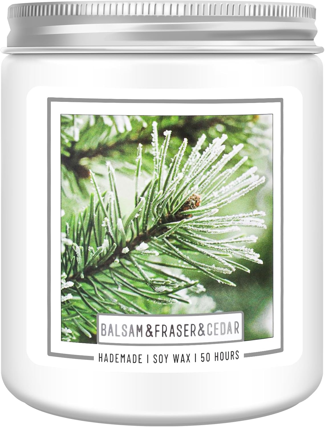 Homsolver Balsam Fir Pine Candle, Christmas Scented Candles, Holiday Natural Soy Candles with 50+ Hour Burn Time, Fir Cedar Tree Scent Gifts for Women Men, Wedding Favors for Guests, Souvenir Gifts Homsolver Balsam Fir Pine Candle, Christmas Scented Candles, Holiday Natural Soy Candles with 50+ Hour Burn Time, Fir Cedar Tree Scent Gifts for Women Men, Wedding Favors for Guests, Souvenir Gifts