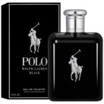 RALPH LAUREN FRAGRANCES – Polo Black – Eau de Toilette – Men’s Cologne – Woody & Fresh – With Patchouli, Sandalwood, and Mandarin – Medium Intensity