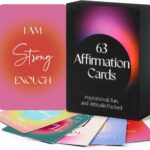 Affirmation Cards for Women, 63 Unique Positive Affirmation Cards, Daily Affirmations for Inspiration, Mindfulness, & Self-Care Gifts for Women