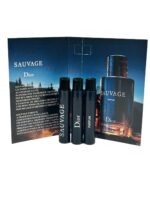 Dior Christian SAUVAGE MEN Sample Perfume PARFUM Vial 1 ml /0.03 oz – 3 PCS