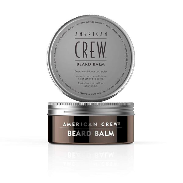 American Crew Beard Balm, Conditioner & Styler, Sweet Almond Oil, Shea Butter, 2.3 Fl Oz