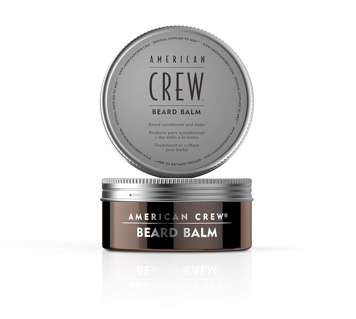 American Crew Beard Balm, Conditioner & Styler, Sweet Almond Oil, Shea Butter, 2.3 Fl Oz American Crew Beard Balm, Conditioner & Styler, Sweet Almond Oil, Shea Butter, 2.3 Fl Oz