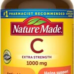 Nature Made Vitamin C 1000 mg Extra Strength, Dietary Supplement for Immune Support, 100 Tablets, 100 Day Supply