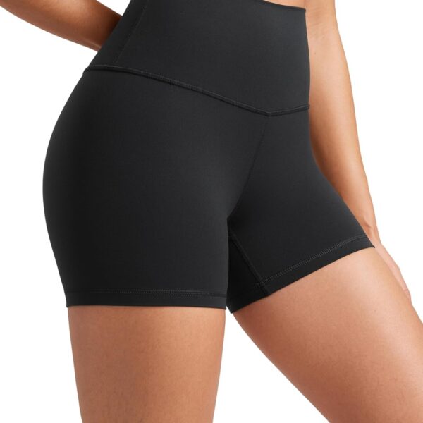 CRZ YOGA Butterluxe Biker Shorts 4'' - High Waisted Booty Workout Volleyball Yoga Womens Spandex