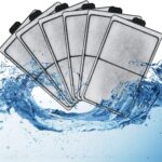 HiTauing 6 Packs PF-S Filter Cartridge for PF10 Power Filters, Only Fit to Model PF10 Power Filters