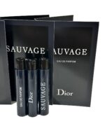 Dior Christian SAUVAGE MEN Sample Perfume EDP Vial 1 ml /0.03 oz – 3 PCS – Set of 3