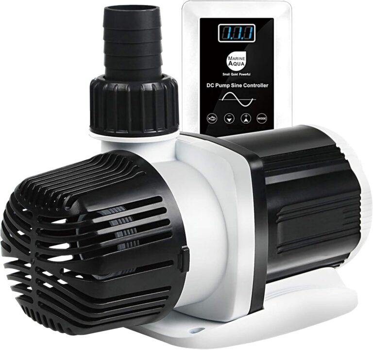 Orlushy DC-4000 Silent Swirl Controllable DC aquarium Pump 25W 1050GPH-marine wavemaker return pump with sine wave Controller for salt/Freshwater coral reef fish tank sump Circulation